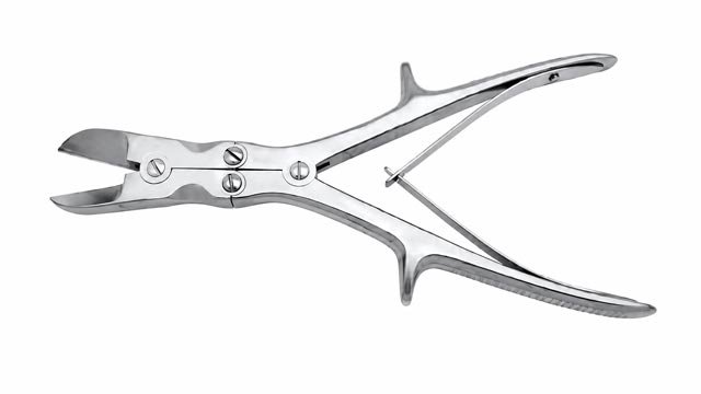 Stille-Liston Bone Cutting Forceps Double Action Angled 270mm / 170mm