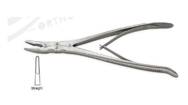 Smith-Peterson Bone Nibbler Staight Double action 240mm