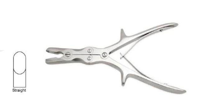 Stille-Luer Bone Nibbler Double action Staight 220mm