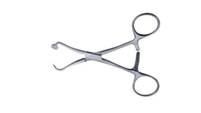 Plate Bone Holding Forceps 130mm