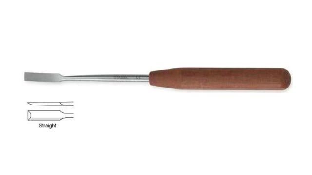Bone Raspatory with Tufnol Handle Straight 6mm Width
