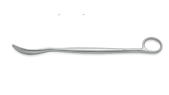 Lanes bone lever for small bones, serrated end (Elevator) 260mm