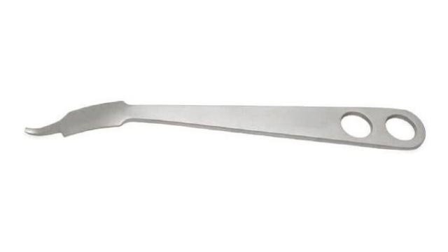 Hohmann bone elevator matt finish, 240mm long 8mm Widt