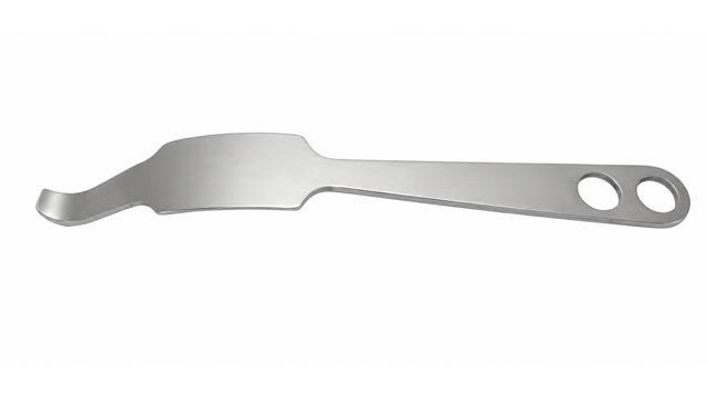 Hohmann bone elevator matt finish, 280mm long 33mm Widt
